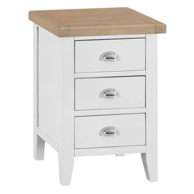 See more information about the Lighthouse Bedside Oak & White 3 Drawers